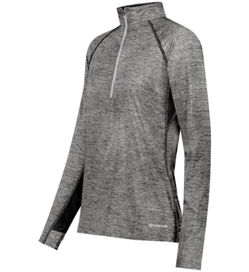 Holloway Ladies Electrify Coolcore® 1/2 Zip Pullover - Image 10