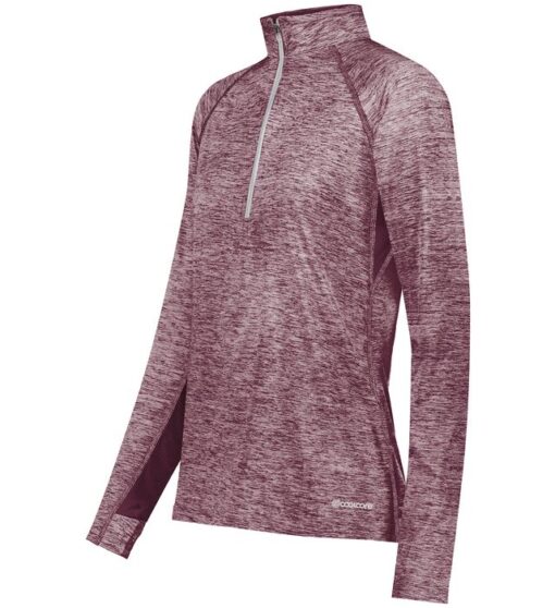 Holloway Ladies Electrify Coolcore® 1/2 Zip Pullover - Image 12