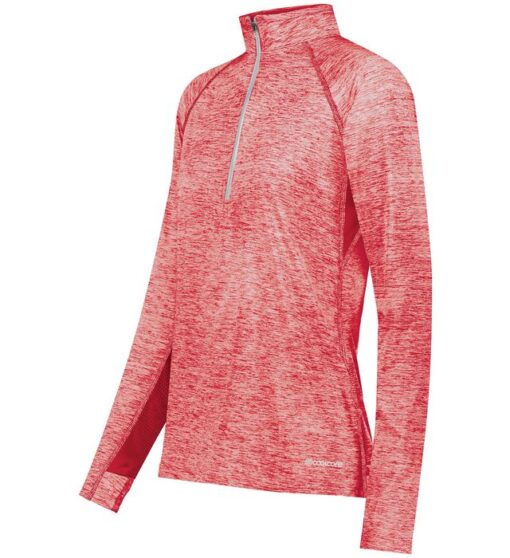 Holloway Ladies Electrify Coolcore® 1/2 Zip Pullover - Image 5