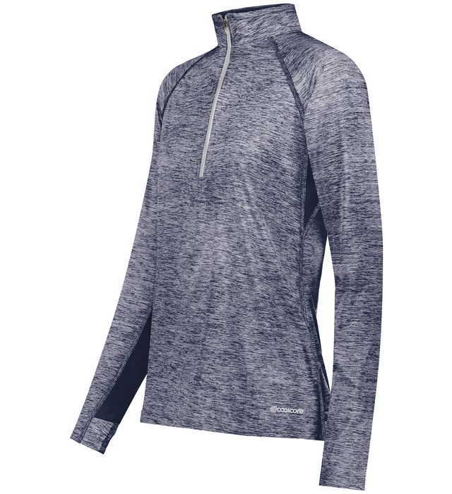 Holloway Ladies Electrify Coolcore® 1/2 Zip Pullover - Image 13