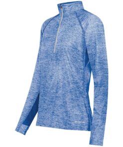 Holloway Ladies Electrify Coolcore® 1/2 Zip Pullover - Image 1