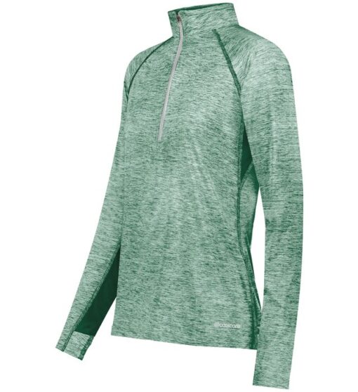 Holloway Ladies Electrify Coolcore® 1/2 Zip Pullover - Image 7