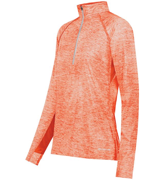 Holloway Ladies Electrify Coolcore® 1/2 Zip Pullover - Image 3