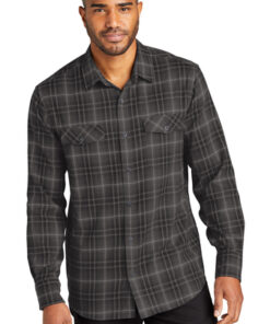 Port Authority® Long Sleeve Ombre Plaid Shirt - Image 4
