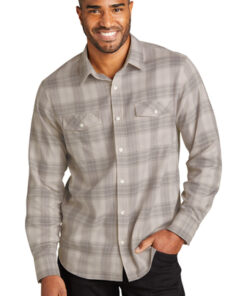 Port Authority® Long Sleeve Ombre Plaid Shirt - Image 1