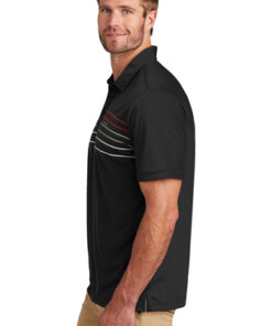 TravisMathew Coto Performance Chest Stripe Polo - Image 3