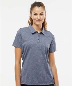 Adidas - Women's Heathered Polo - Image 1