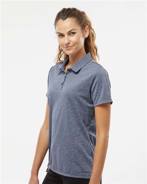 Adidas - Women's Heathered Polo - Image 3
