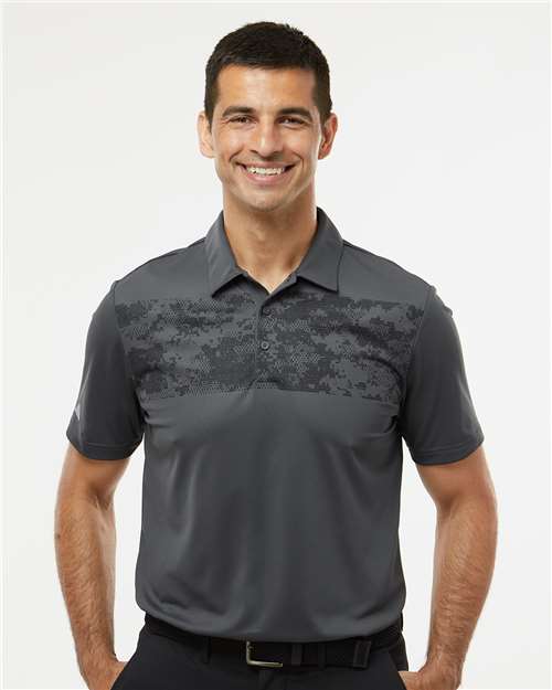 Adidas - Camo Chest Print Polo