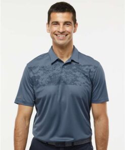 Adidas - Camo Chest Print Polo - Image 5