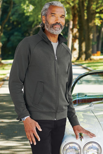 Brooks Brothers® Double-Knit Full-Zip - Image 5