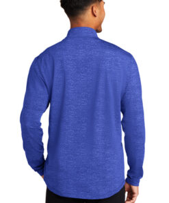 Sport-Tek ® Sport-Wick ® Stretch Reflective Heather 1/2-Zip Pullover - Image 2