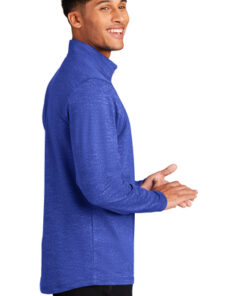 Sport-Tek ® Sport-Wick ® Stretch Reflective Heather 1/2-Zip Pullover - Image 3