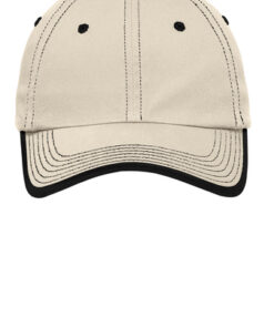 Port Authority® Vintage Washed Contrast Stitch Cap - Image 2