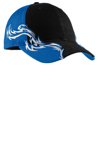 Port Authority® Colorblock Racing Cap with Flames - Image 4