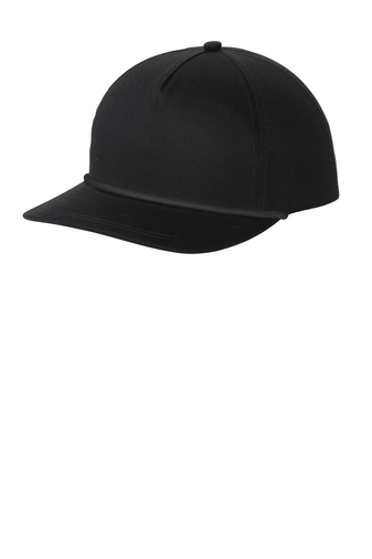 Port Authority® Snapback Five-Panel Rope Cap - Image 6