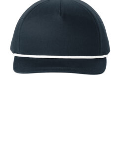 Port Authority® Snapback Five-Panel Rope Cap - Image 2