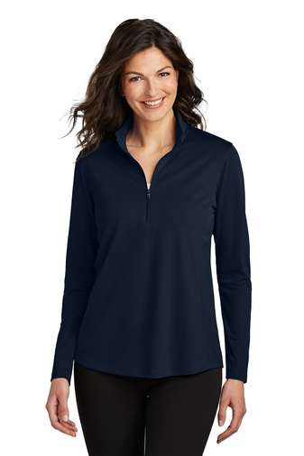 Port Authority® Ladies Dry Zone® UV Micro-Mesh 1/4-Zip - Image 6