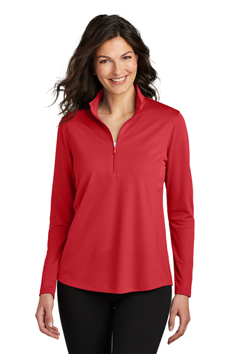 Port Authority® Ladies Dry Zone® UV Micro-Mesh 1/4-Zip - Image 5