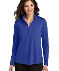 Port Authority® Ladies Dry Zone® UV Micro-Mesh 1/4-Zip - Image 7