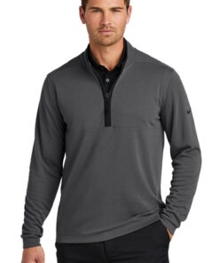 Nike Textured 1/2-Zip Cover-Up - Image 1
