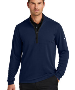 Nike Textured 1/2-Zip Cover-Up - Image 5