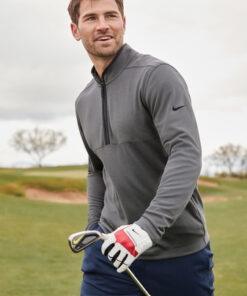 Nike Textured 1/2-Zip Cover-Up - Image 4