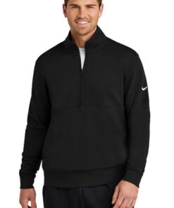 Nike Club Fleece Sleeve Swoosh 1/2-Zip - Image 8