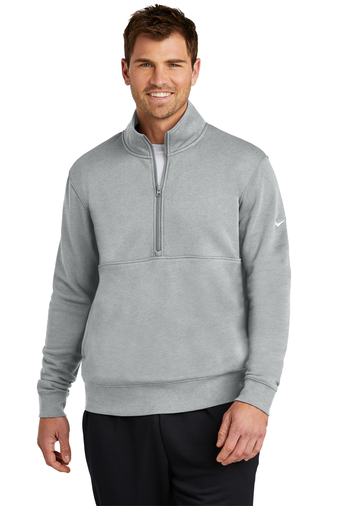 Nike Club Fleece Sleeve Swoosh 1/2-Zip - Image 9