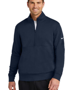Nike Club Fleece Sleeve Swoosh 1/2-Zip - Image 1