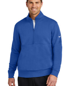 Nike Club Fleece Sleeve Swoosh 1/2-Zip - Image 10