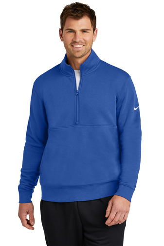 Nike Club Fleece Sleeve Swoosh 1/2-Zip - Image 10