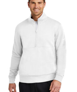Nike Club Fleece Sleeve Swoosh 1/2-Zip - Image 6