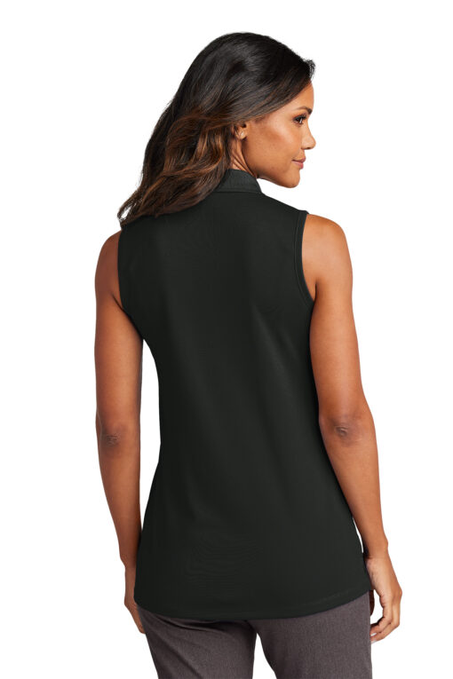 Port Authority® Ladies Dry Zone® UV Micro-Mesh Sleeveless Polo - Image 2