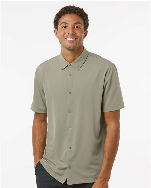 Adidas - Button Down Short Sleeve Shirt
