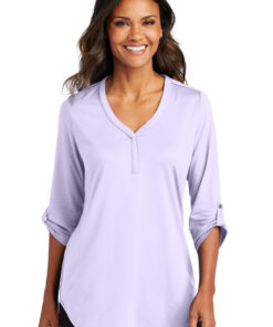 Port Authority® Ladies City Stretch 3/4-Sleeve Tunic - Image 1