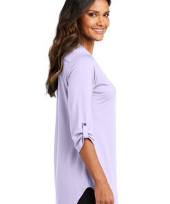 Port Authority® Ladies City Stretch 3/4-Sleeve Tunic - Image 3