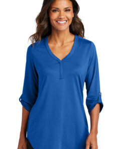 Port Authority® Ladies City Stretch 3/4-Sleeve Tunic - Image 7