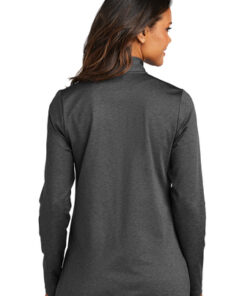 Port Authority® Ladies C-FREE® Double Knit 1/4-Zip - Image 3