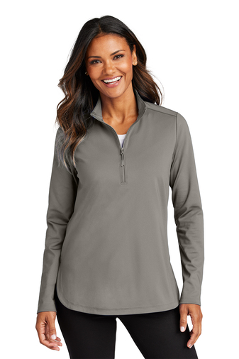 Port Authority® Ladies C-FREE® Double Knit 1/4-Zip - Image 6