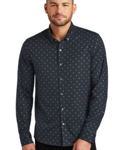 Mercer+Mettle® Stretch Jersey Long Sleeve Shirt - Image 1