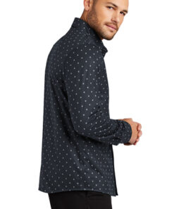 Mercer+Mettle® Stretch Jersey Long Sleeve Shirt - Image 3