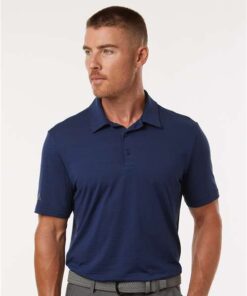 Adidas - Textured Stripe Polo - Image 5