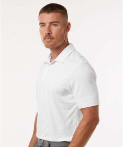 Adidas - Textured Stripe Polo - Image 3