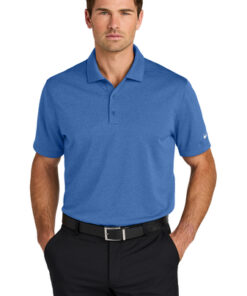 Nike Dri-FIT Smooth Heather Polo - Image 6