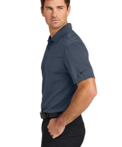 Nike Dri-FIT Smooth Heather Polo - Image 3