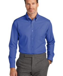 Brooks Brothers® Tall Wrinkle-Free Stretch Nailhead Shirt - Image 4