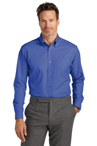 Brooks Brothers® Tall Wrinkle-Free Stretch Nailhead Shirt - Image 4