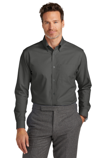 Brooks Brothers® Tall Wrinkle-Free Stretch Nailhead Shirt - Image 5