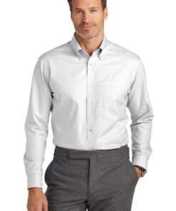 Brooks Brothers® Tall Wrinkle-Free Stretch Nailhead Shirt - Image 6